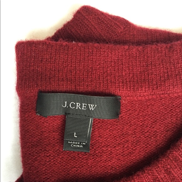 NWOT J.Crew Crewneck Sweater w/ Zipper Details - Picture 2 of 8